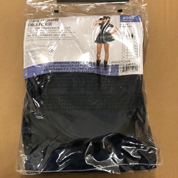 Locked N Loaded Women’s Police Costume! New! - Picture 5 of 10
